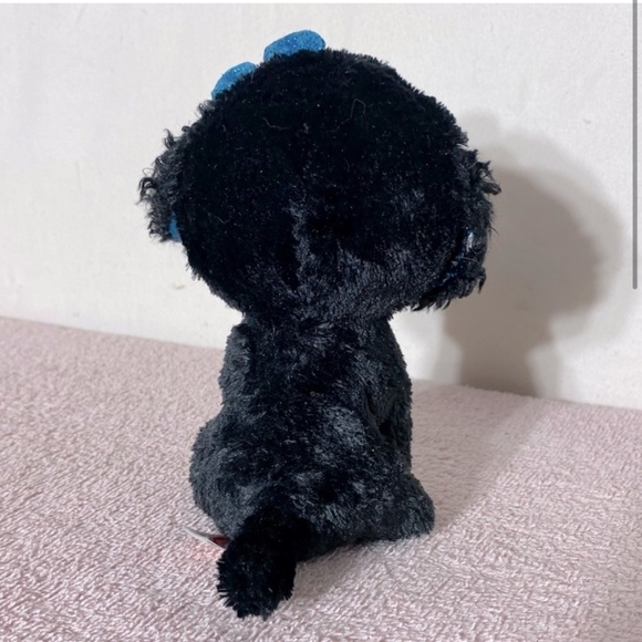 5/$25 Ty TySilk Tracey Beanie Boo Dog Black Puppy - Picture 2 of 11